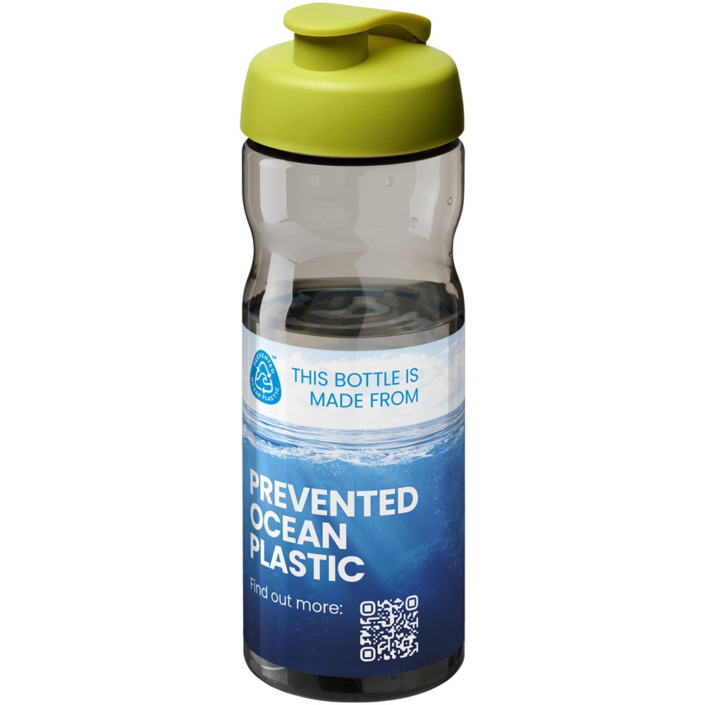 H2O Active® Eco Base 650 ml Sportflasche mit Klappdeckel