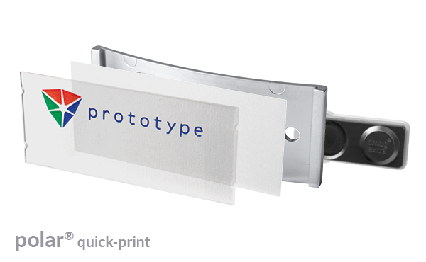 Namensschild polar® quick-print