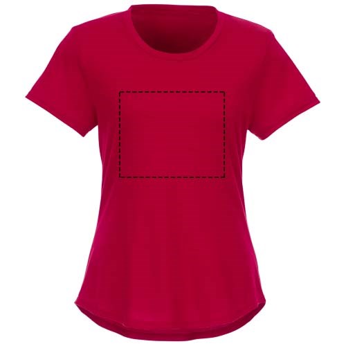 Jade T-Shirt aus recyceltem GRS Material für Damen