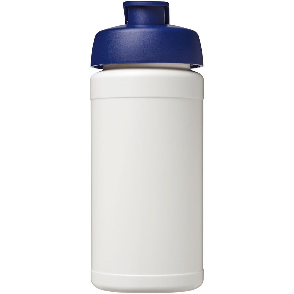 Baseline 500 ml recycelte Sportflasche mit Klappdeckel