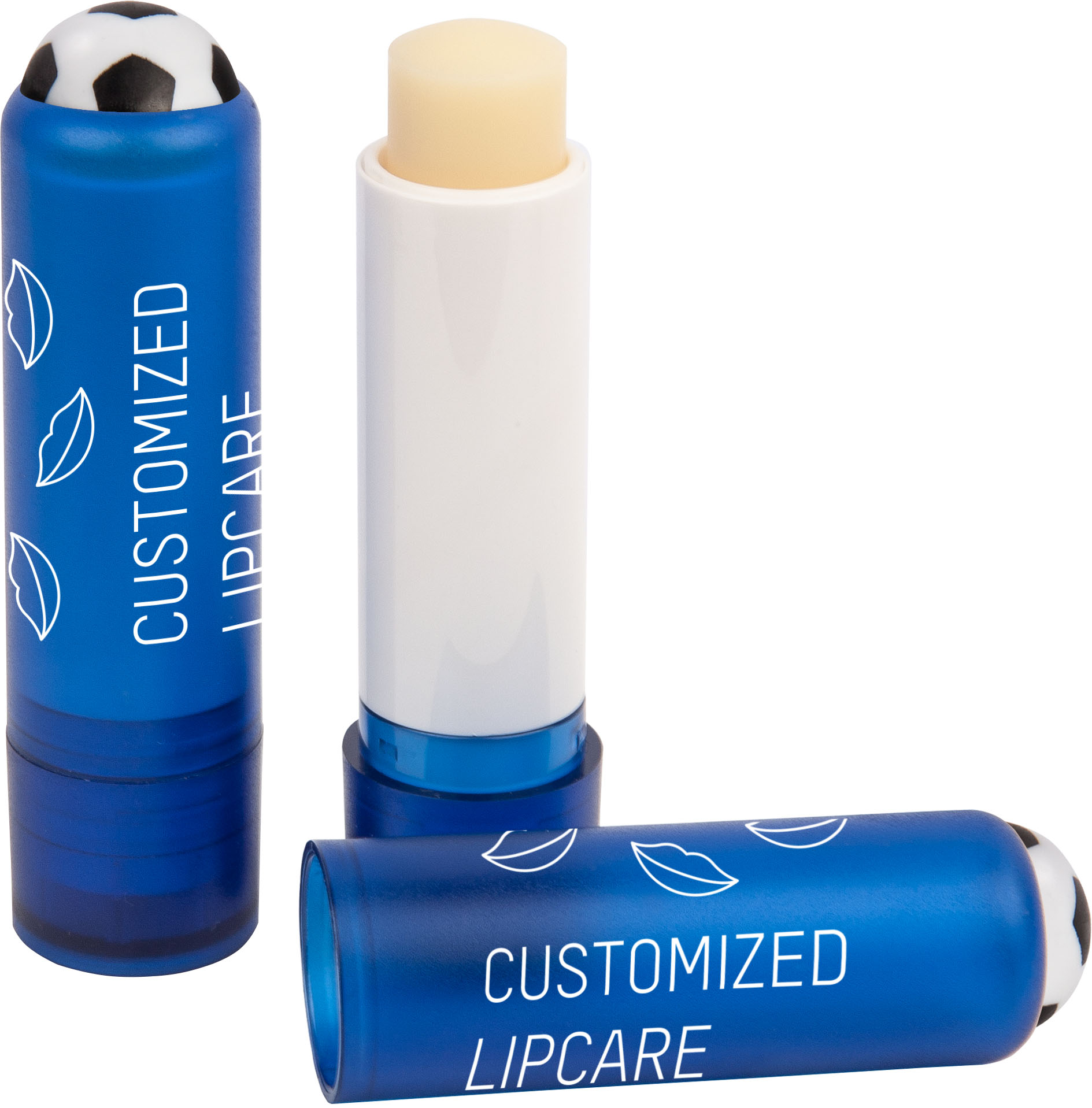 Lippenpflegestift "Lipcare 3D Fußball"
