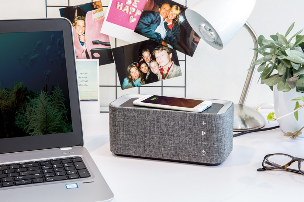 Vogue Wireless-Charger Lautsprecher