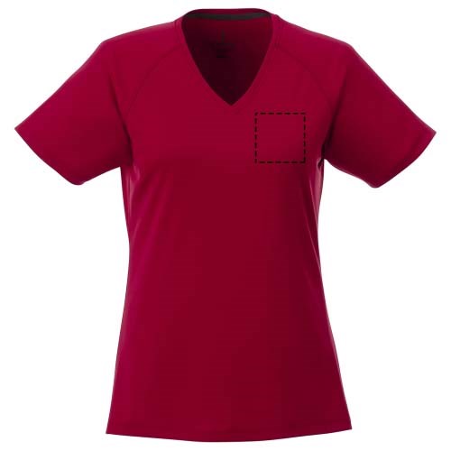 Amery T-Shirt mit V-Ausschnitt cool fit für Damen