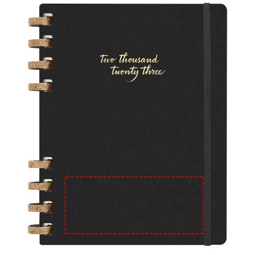 Moleskine 12M XL Hardcover Tagesplaner mit Spiralbindung