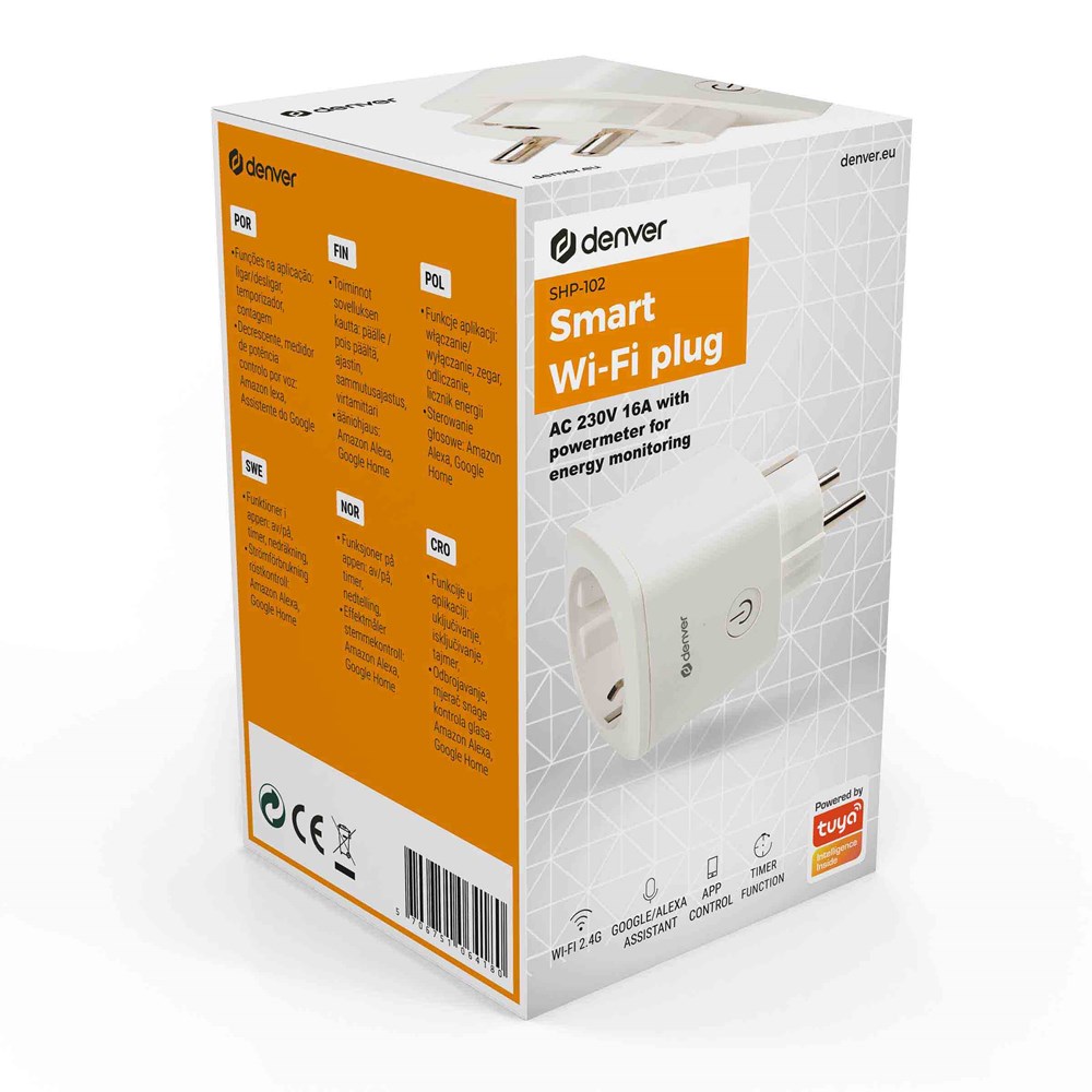 DENVER smart power Stecker SHP-102