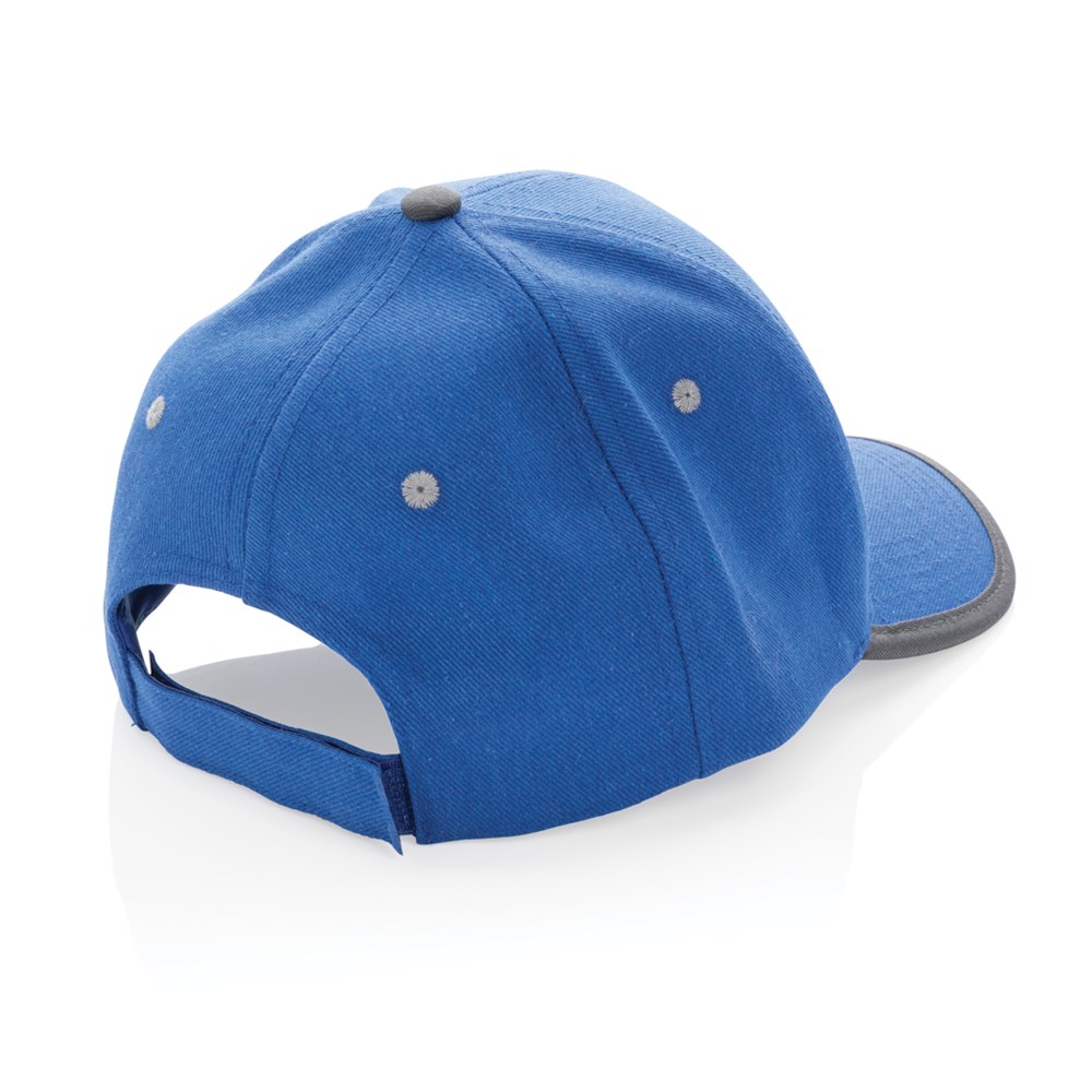 Impact AWARE™ 280gr Brushed rCotton 6 Panel Kontrast-Cap