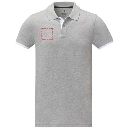 Morgan Polo für Herren, zweifarbig