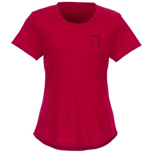 Jade T-Shirt aus recyceltem GRS Material für Damen