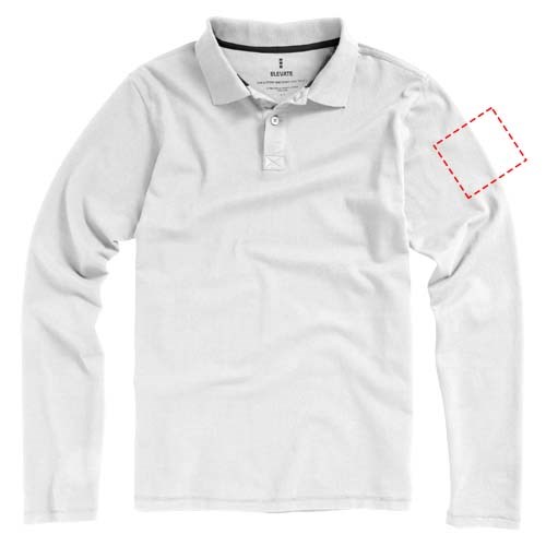 Oakville Langarm Poloshirt für Herren