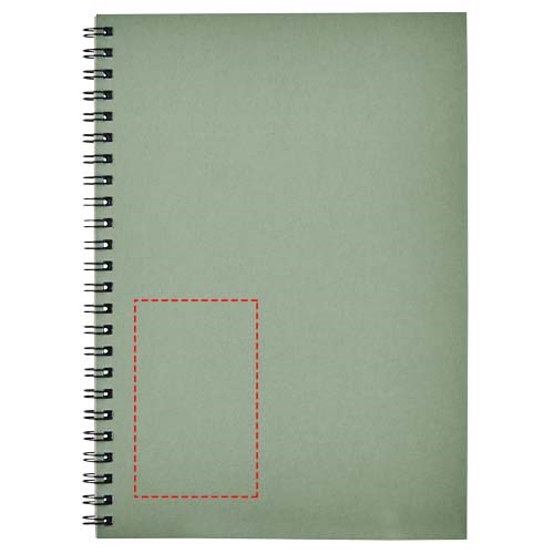 Desk-Mate® A5 farbiges Notizbuch mit Spiralbindung