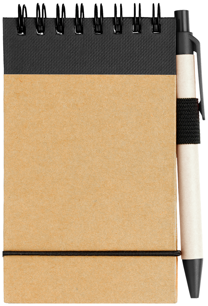 Zuse A7 Recycling Notizblock mit Stift