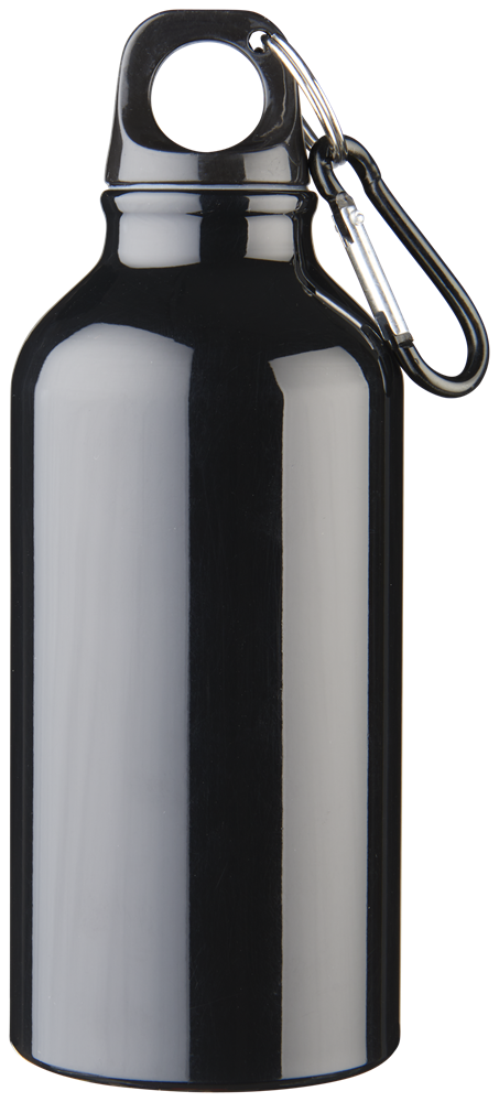 Oregon 400 ml Aluminium Trinkflasche mit Karabinerhaken