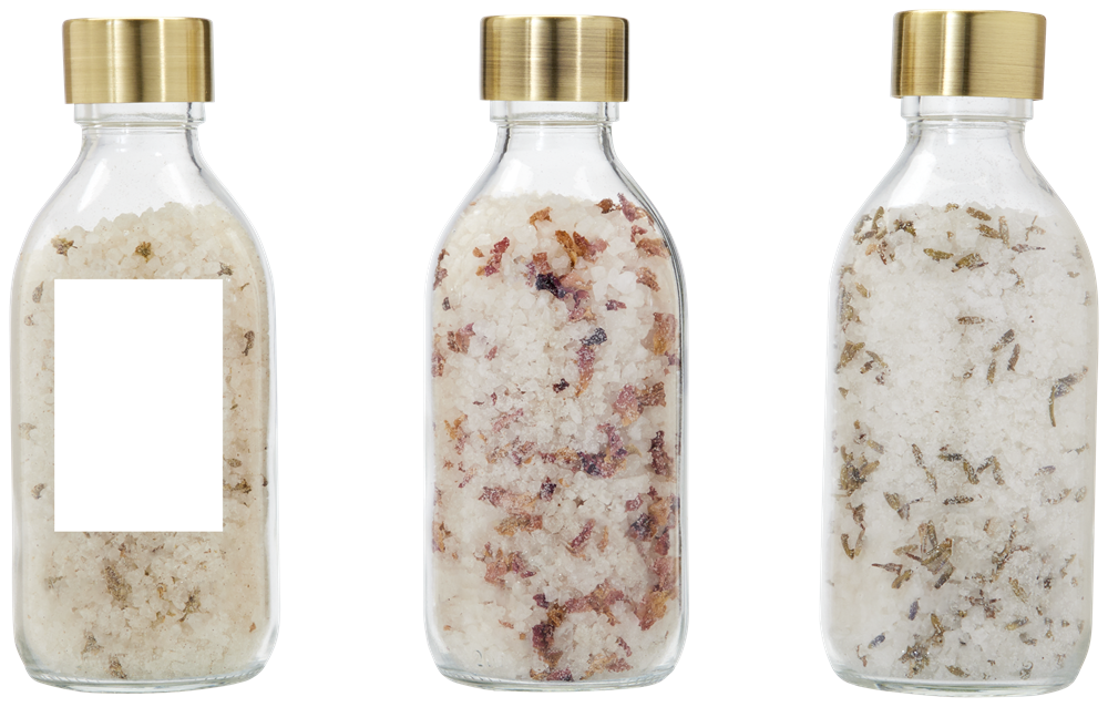 Wellmark Just Relax 3-teiliges Badesalz-Set, 200 ml