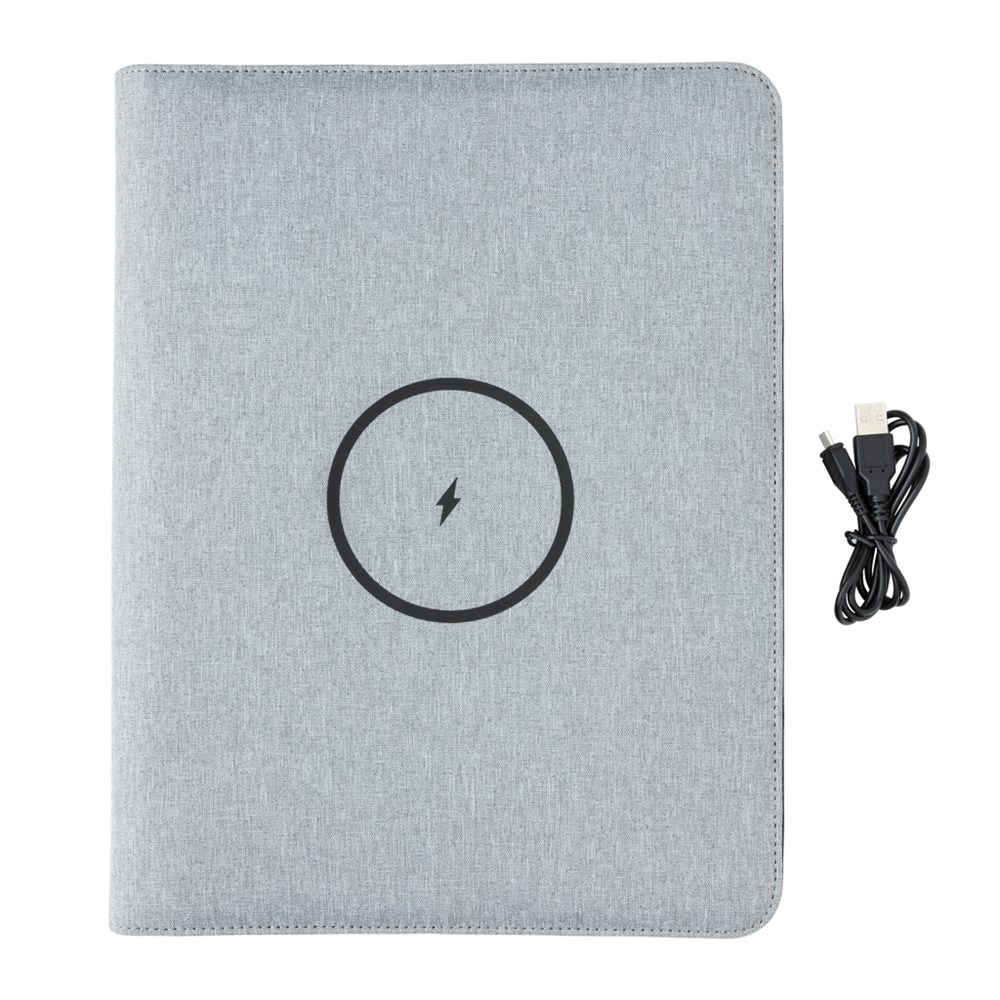 Air 5W Wireless Charging Portfolio A4 mit 5.000mAh Powerbank