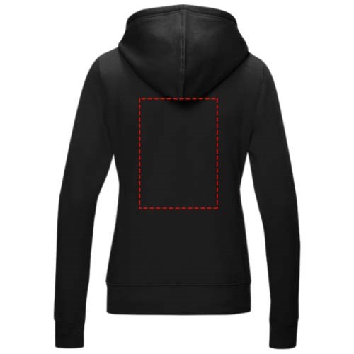 Ruby Hoodie mit durchgehendem Reißverschluss aus GOTS- und GRS-zertifiziertem Bio-Material für Damen