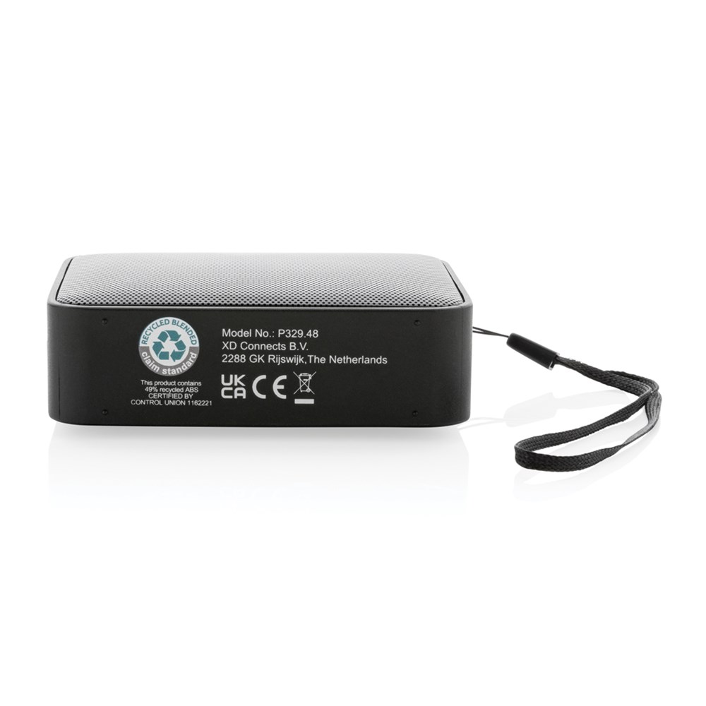 Urban Vitamin Vallejo 3W IPX 7 Speaker aus RCS Kunststoff