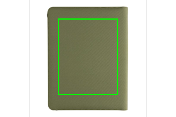 Impact Aware™ Deluxe 300D Tech Portfolio mit Reißverschluss