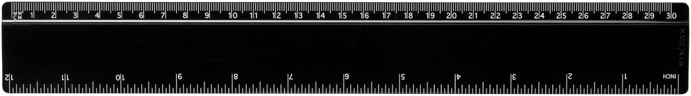 Terran 30 cm Lineal aus 100 % recyceltem Kunststoff