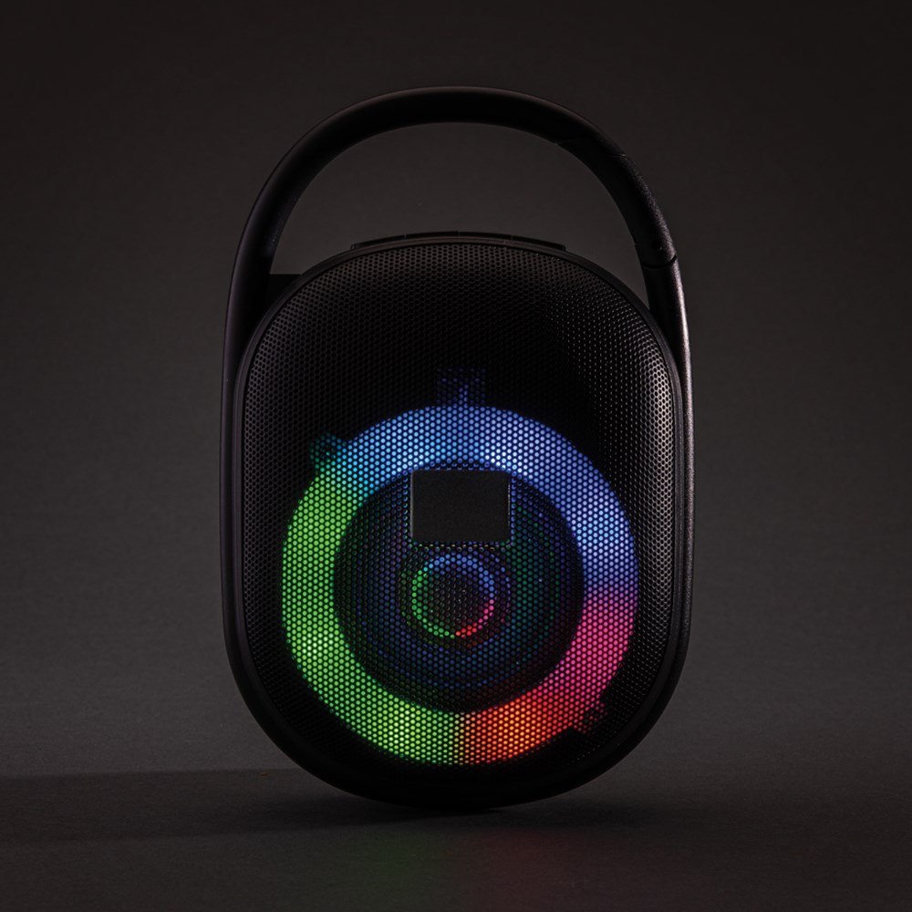 Lightboom 5W Clip-Lautsprecher aus RCS recyceltem Kunststoff