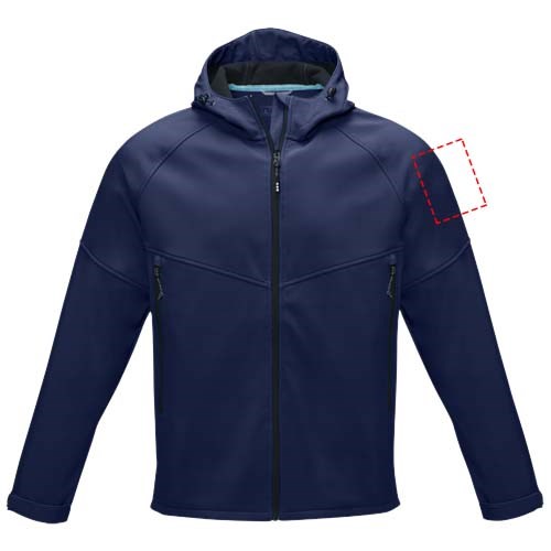 Coltan Softshelljacke aus recyceltem Material für Herren