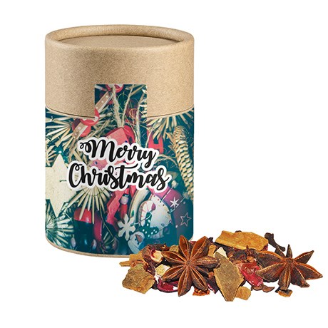 Glühweingewürz grob, ca. 45g, Biologisch abbaubare Eco Pappdose Midi