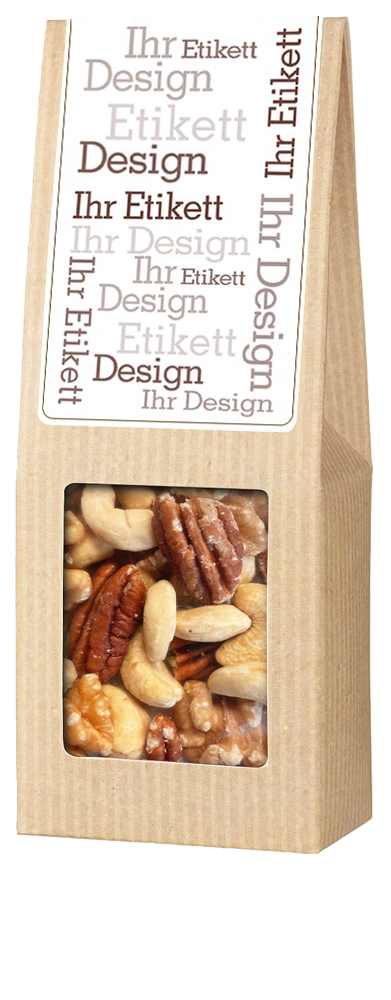 Fruchtmix aus Weinbeeren, Cranberries und Kapstachelbeeren in der Faltschachtel