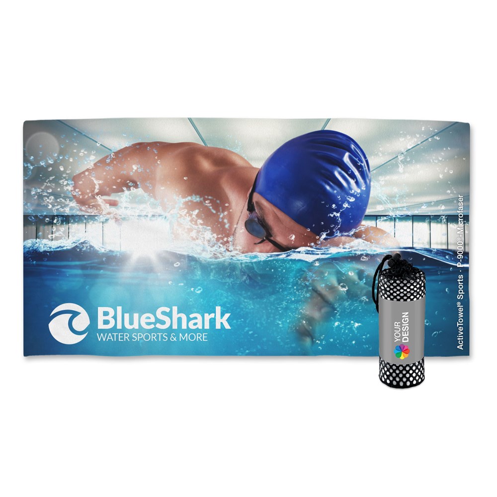 ActiveTowel® Sports mit individueller Papierbanderole, All-Inclusive-Paket
