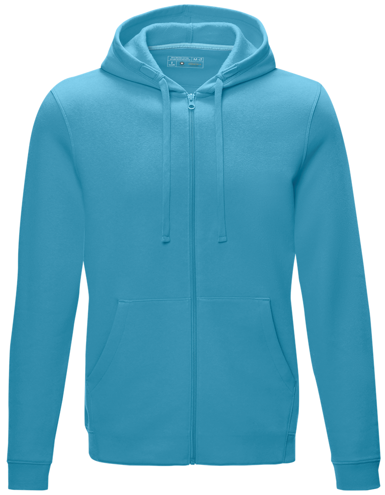 Ruby Hoodie mit durchgehendem Reißverschluss aus GOTS- und GRS-zertifiziertem Bio-Material für Herren