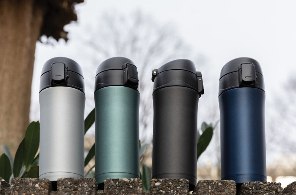 Metallic Easy-Lock Vakuum-Becher