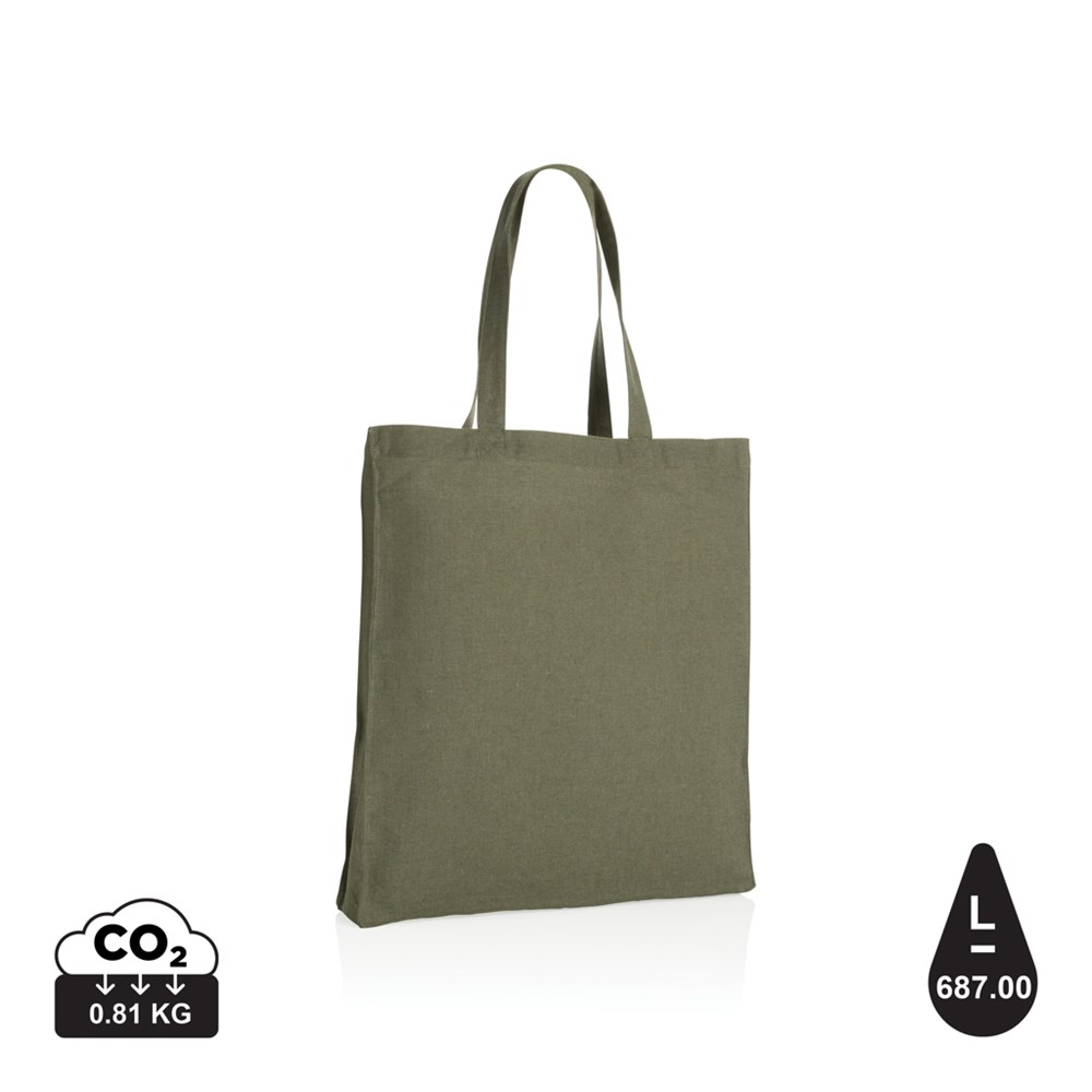 Impact AWARE recycelte Baumwolltasche 145gr mit Boden