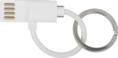 Ladekabel mit USB, USB-C, Lightning Anschluss aus Kunststoff Elfriede