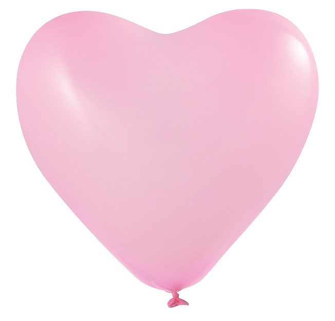 Unbedruckt Herzform 85/95 cm Ø 33 cm / 11 inch