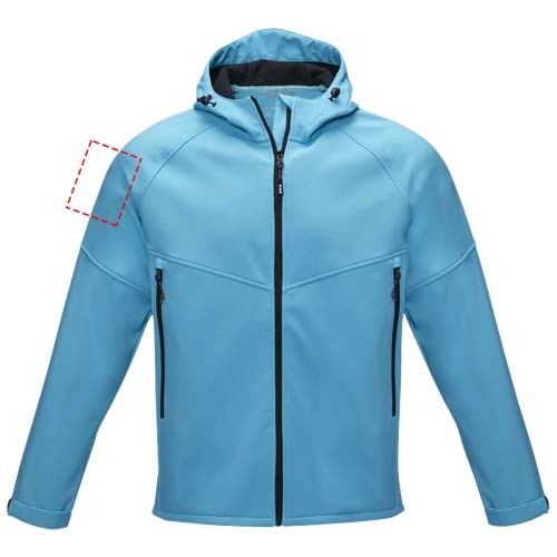 Coltan Softshelljacke aus recyceltem Material für Herren