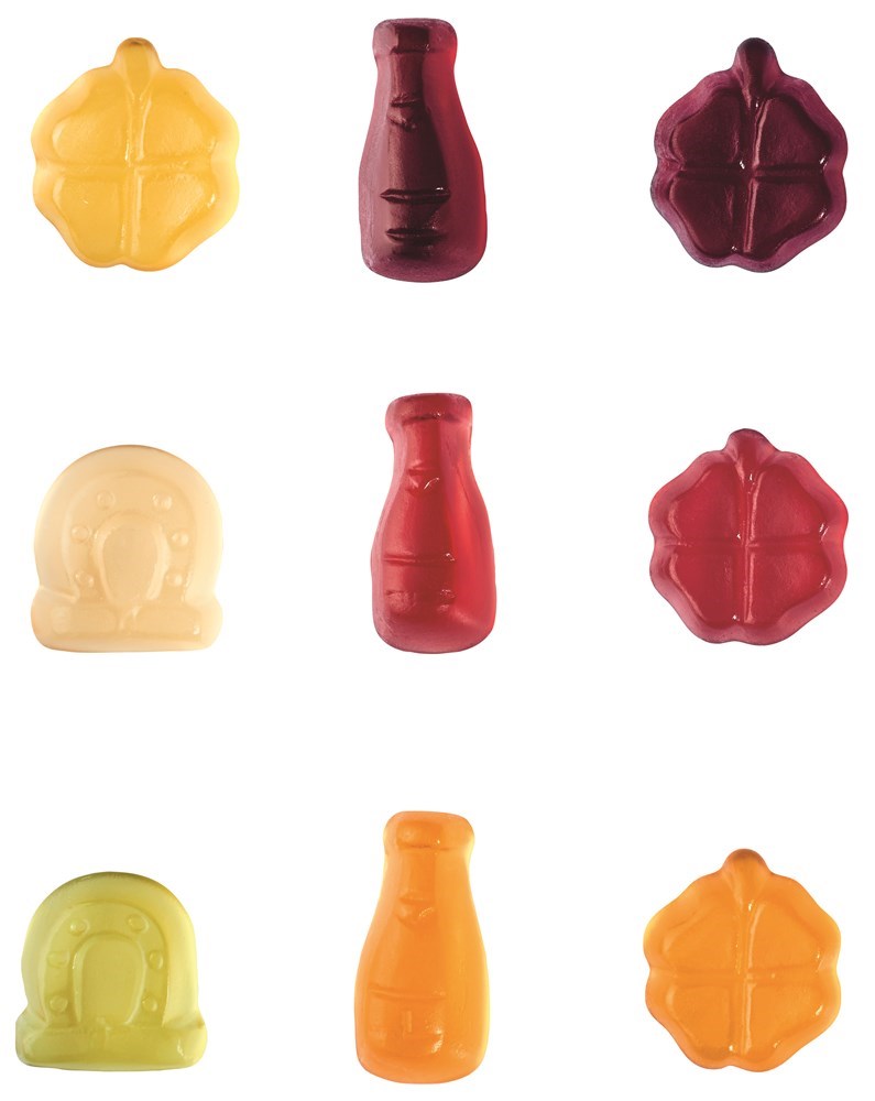 Fruchtgummi STANDARD 10 g, im kompostierbaren Tütchen