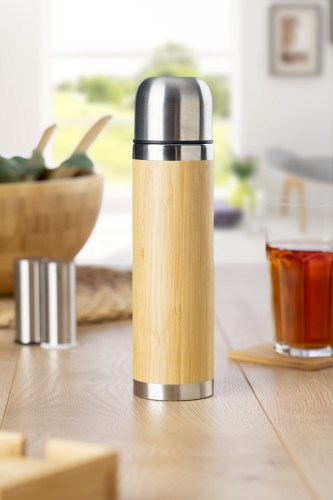 Thermosflasche aus Bambus (400 ml) Frederico