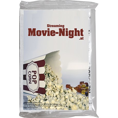 Mikrowellen Popcorn salzig, ca. 100g, transparente Folie