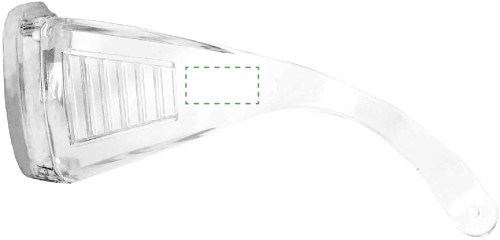 Schutzbrille aus Kunststoff Kendall