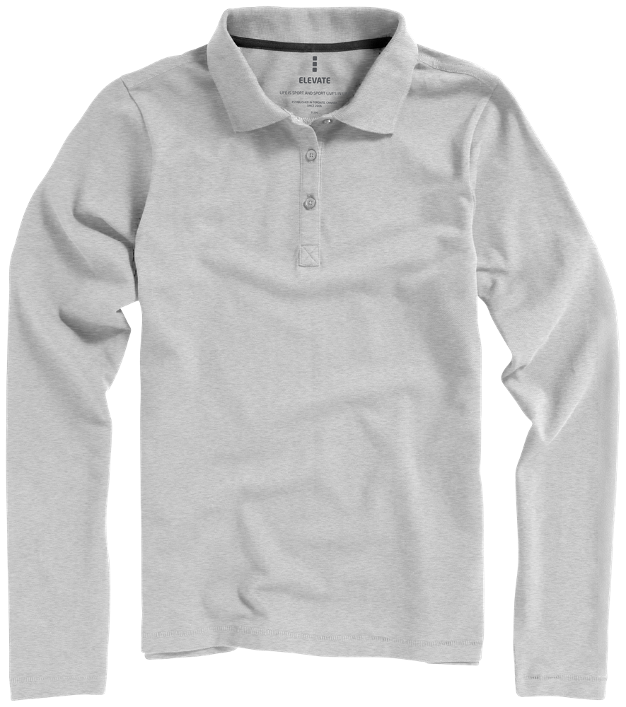 Oakville Langarm Poloshirt für Damen