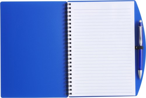 Notizbuch aus Kunststoff Solana
