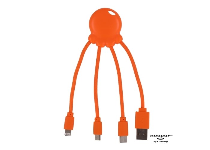 2087 | Xoopar Octopus Ocean Bound Charging cable