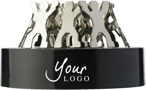 Memohalter aus ABS-Kunststoff/Metall Dennis