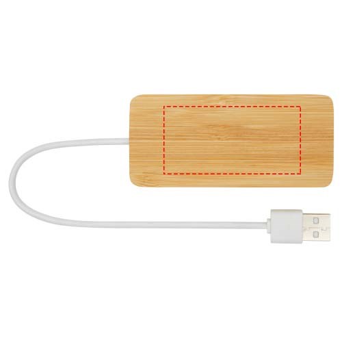 Tapas USB-Hub aus Bambus