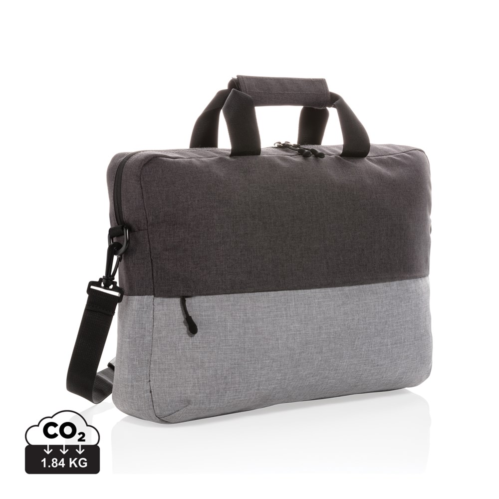 Duo Color RPET 15.6"RFID Laptoptasche, PVC-frei