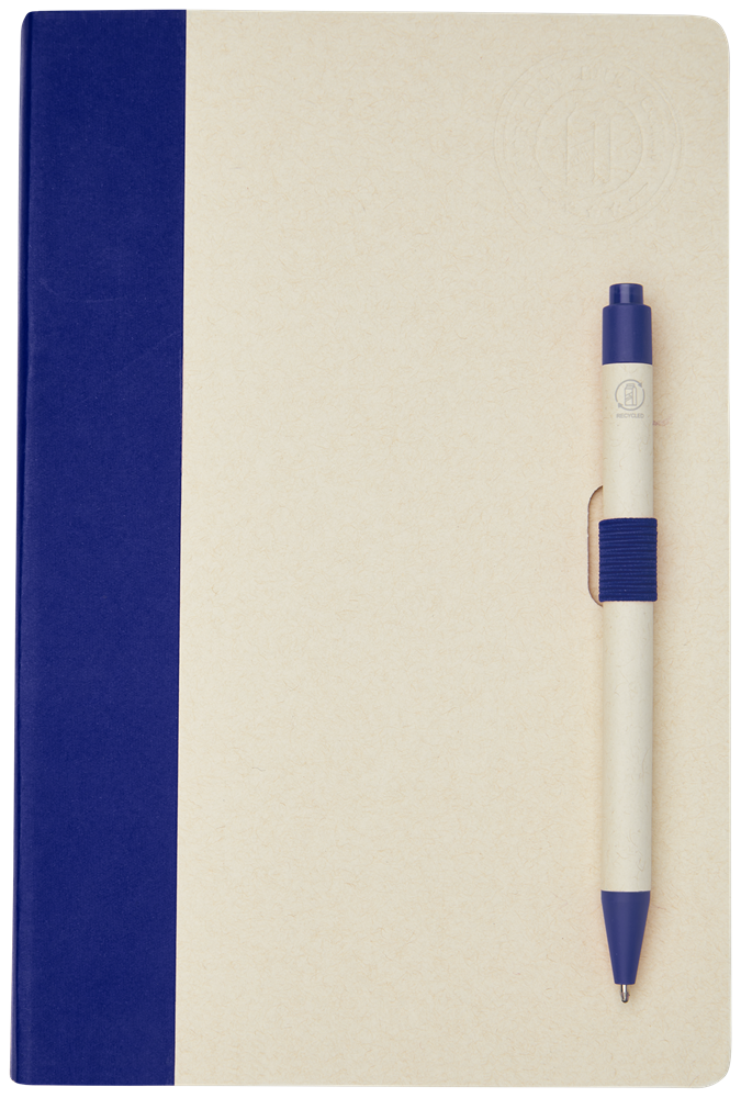 Dairy Dream A5 Notizbuch und Kugelschreiber-Set aus recyceltem Milchkarton