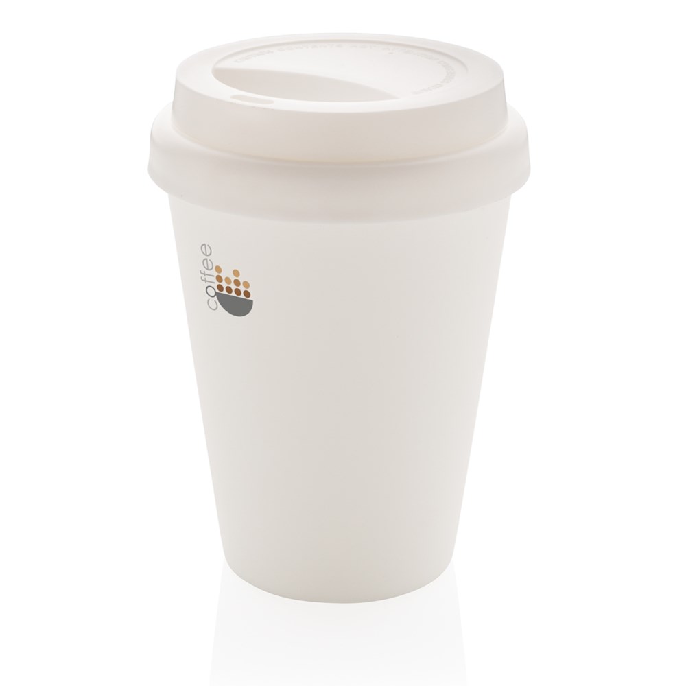 Wiederverwendbarer doppelwandiger Kaffeebecher 300ml