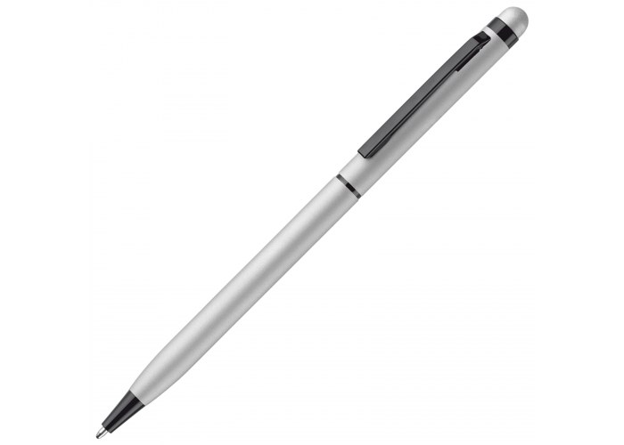 Kugelschreiber Stylus Metall gummiert