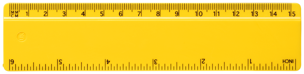 Refari 15 cm Lineal aus recyceltem Kunststoff