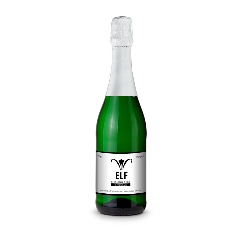 Sekt – Riesling – Flasche grün, 0,75 l