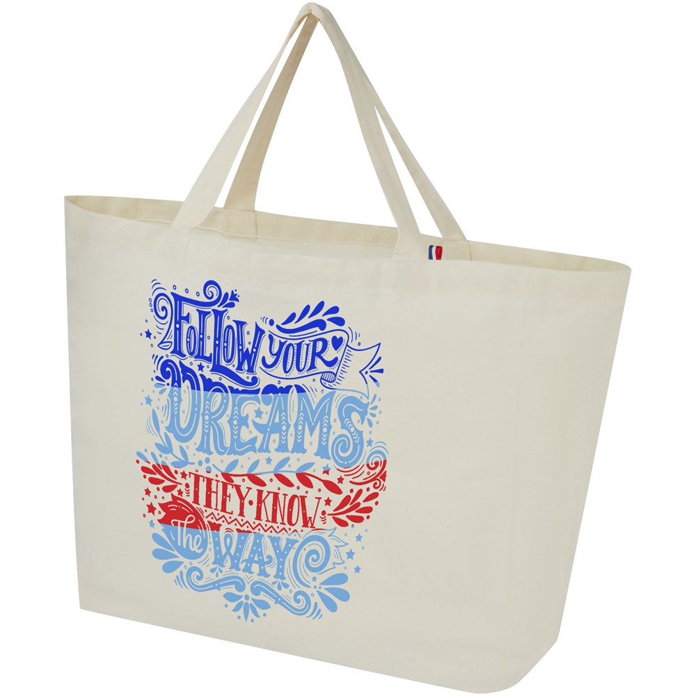 Cannes 200 g/m² Shopper Tragetasche aus recyceltem Material 10L