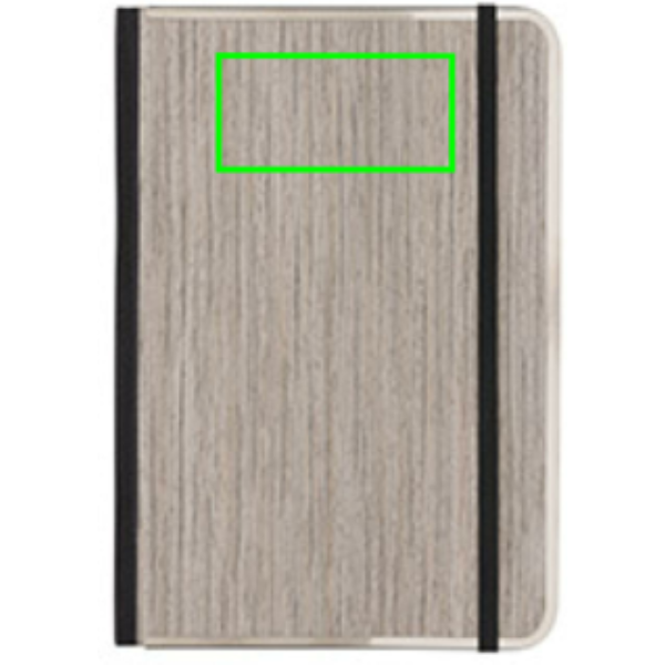 Treeline A5 Deluxe Notizbuch mit Holzeinband